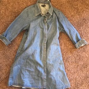 Denim dress